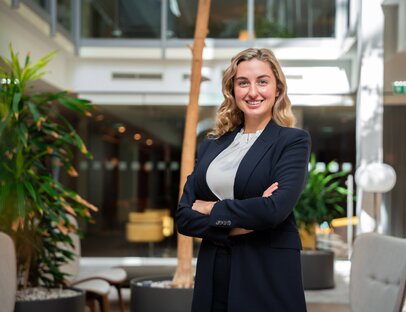 Jasmin Sommerer, Resident Manager Geinberg5 Villen | © Spa Resort Geinberg / Tobi Gast