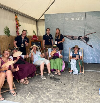 Karibik Woodbeach des Spa Resort Geinberg beim Woodstock der Blasmusik | © Spa Resort Geinberg