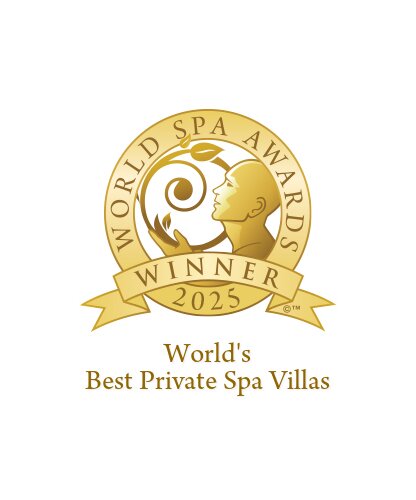 Auszeichnung als World's Best Private Spa Villas beim World Spa Award 2025 | © World Spa Awards