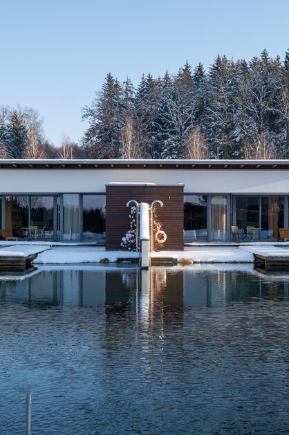 Winteraufnahme der Geinberg5 Private Spa Villa Select | © Spa Resort Geinberg / Chris Perkles