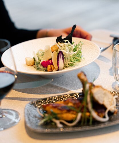 Caesar Salad im Geinberg5 Restaurant | © Spa Resort Geinberg / Tobi Gast