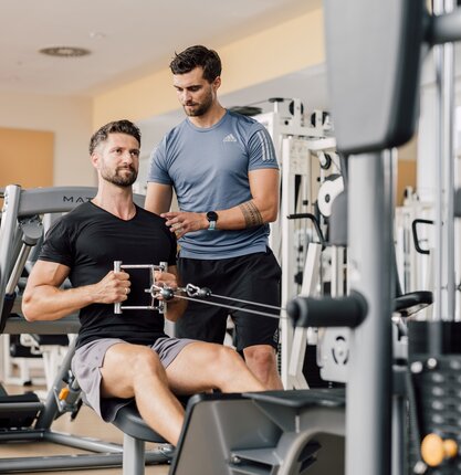 Hochwertiges Personal Training im Fitness Center des Spa Resort Geinberg | © Spa Resort Geinberg / Chris Perkles