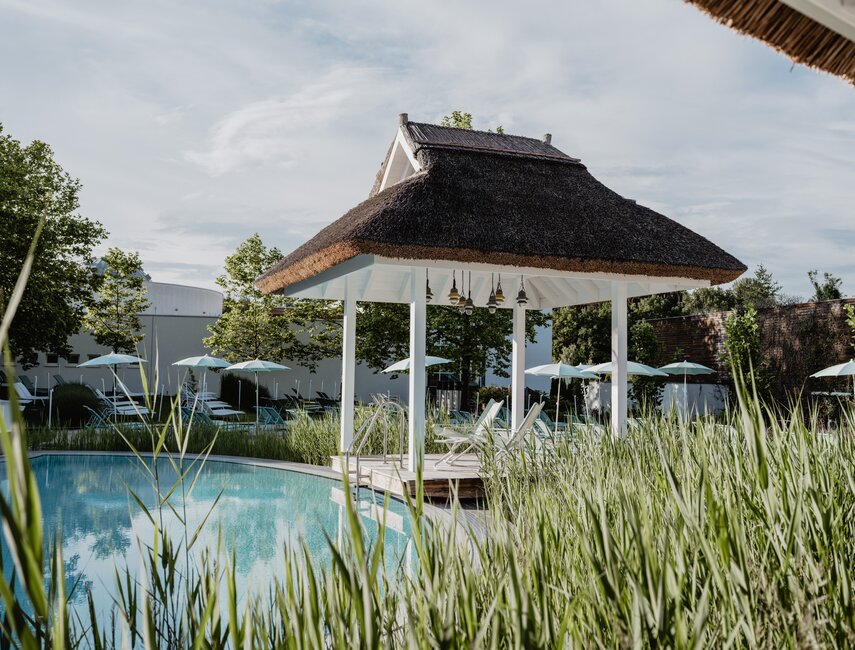 Pavillon in der Karibischen Saunawelt im Spa Resort Geinberg | © Spa Resort Geinberg / Chris Perkles