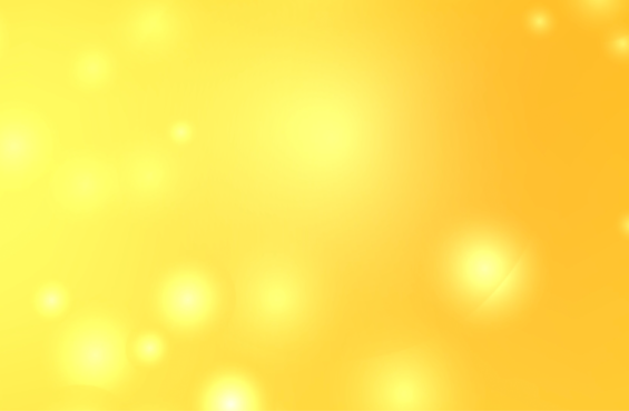 Gelber Hintergrund mit hellen Lichtpunkten